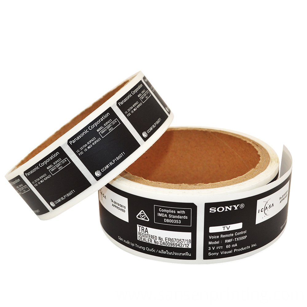 Electrical panel labels custom stickers labels China Manufacturer